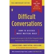 Cover of Difficult Conversations by Douglas Stone, Bruce Patton and Sheila Heen
