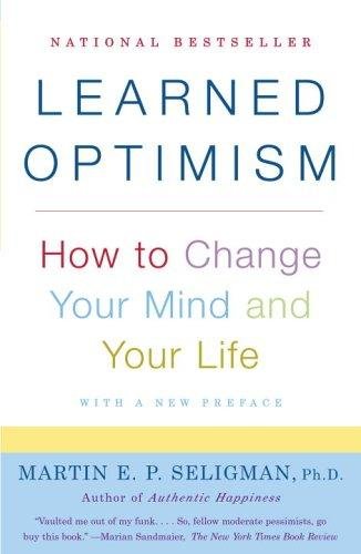 Cover of Learned Optimism by Martin E. P. Seligman