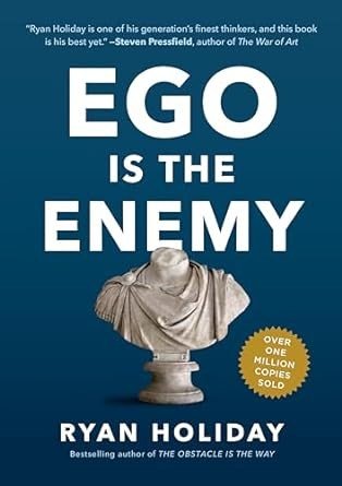 Cover of Ego Is the Enemy by Ryan Holiday